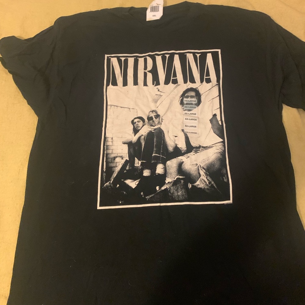 Nirvana T-Shirt featuring the entire band